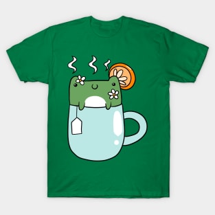 Cute Frog Cup of Tea T-Shirt